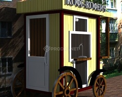 Строим киоски - карета Ростове на Дону