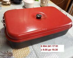 Коптилка горячего копчения  для дома .