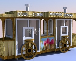 Изготовления киоска-карета от производителя / 6